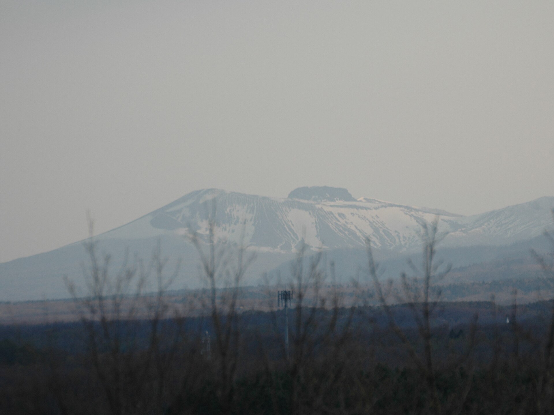 樽前山の景色