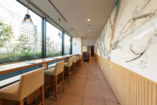 Terrace and Tableの窓側席