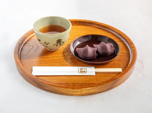 赤福餅2個(ほうじ茶付き)