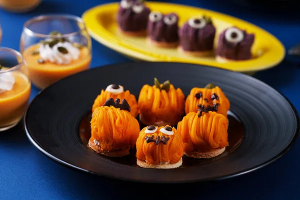 ハロウィンモチーフのスイーツコーナーの紹介に掲載された画像