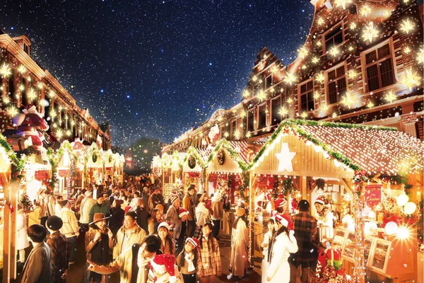 ハウステンボスのクリスマスマーケット