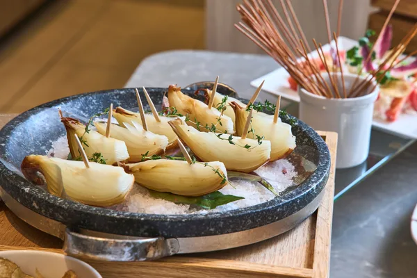 泉州たまねぎを使ったビュッフェ料理