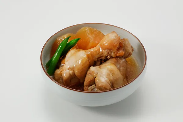 Delcy 鶏大根の盛り付けイメージ