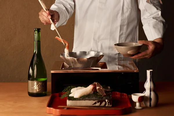 「越前蟹日本酒しゃぶ」を紹介する節に掲載された画像