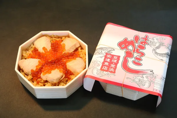 伊達なわたりはらこめしフェアの告知に掲載された画像