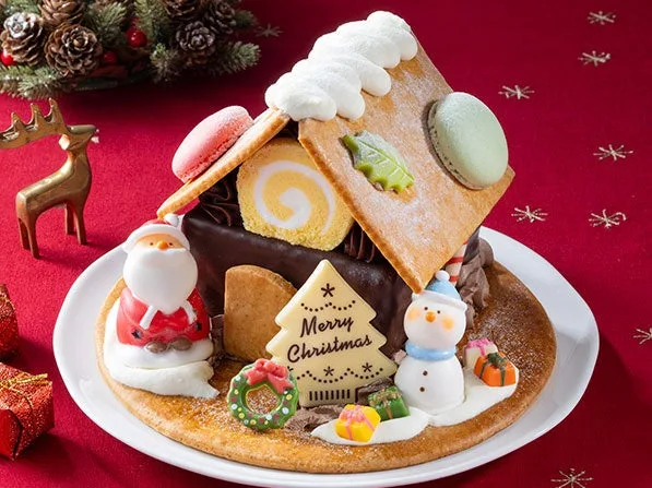Xmasサンタさんのお菓子の家