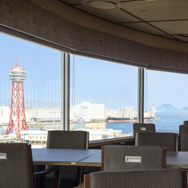 旬菜和食 銀河の窓側席から見える景色