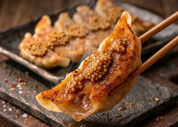 京都餃子大作戦に出た百年本舗の王様肉汁大粒餃子