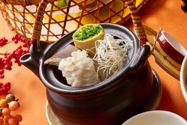 土瓶蒸し 名残鱧