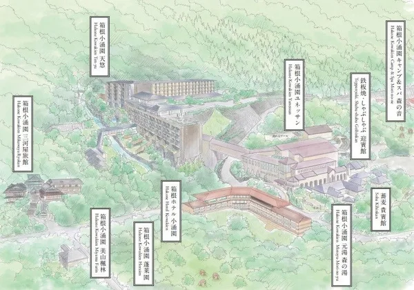 箱根小涌園の施設紹介画像