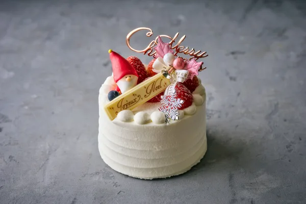 苺のショートケーキ「ホワイトクリスマス」の紹介に掲載された画像