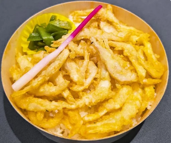 富山・射水「富山白えび庵」白えび天丼（1人前）1,728円