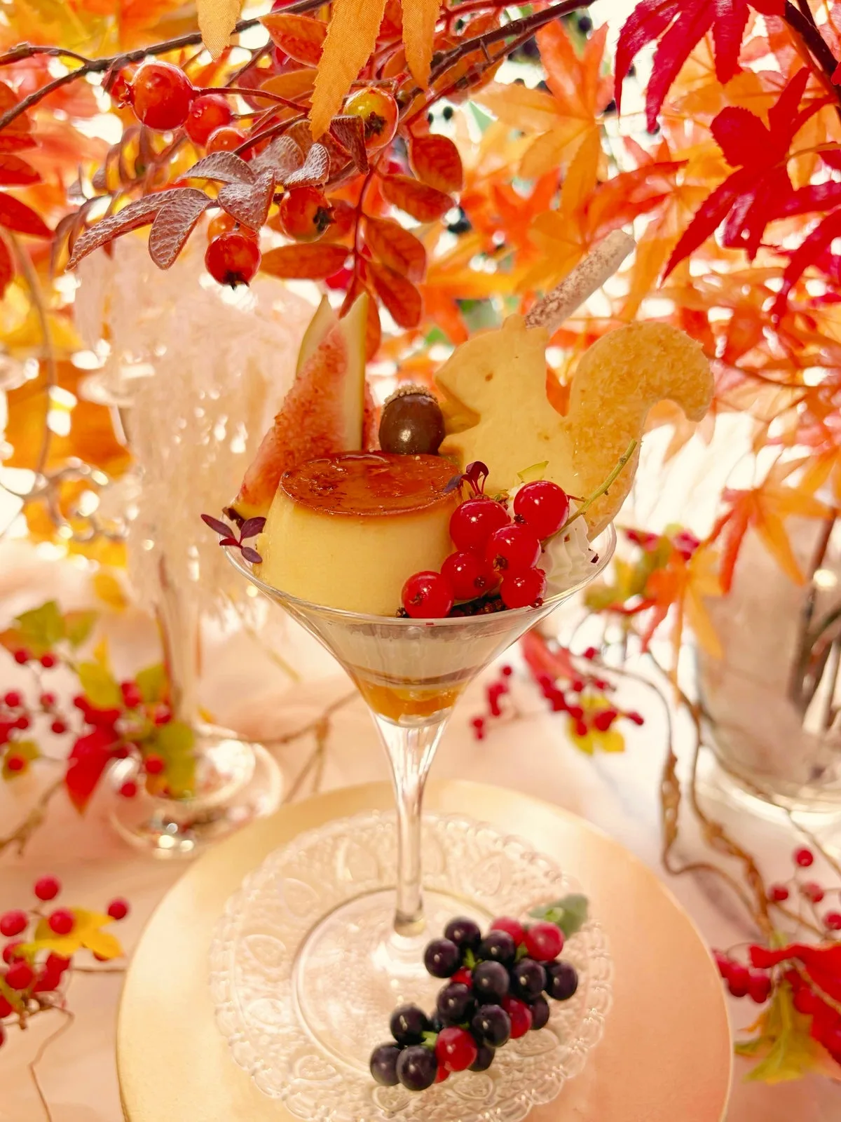 The Golden Harvest Afternoon Teaのスイーツ