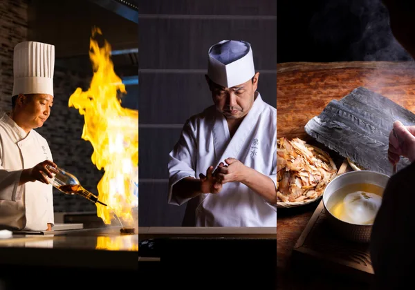 日本料理「泉水」鉄板焼、寿司、懐石イメージ