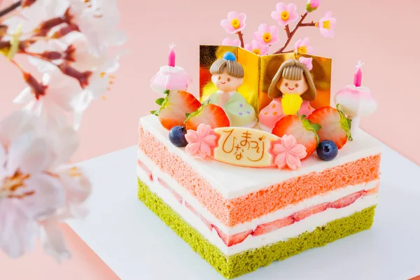 ホテル日航立川 東京のひな祭りケーキ イメージ