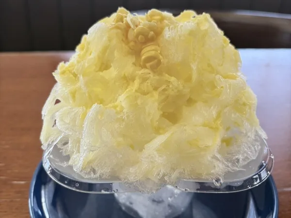 北海道産恵味(めぐみ)ゴールドのかき氷