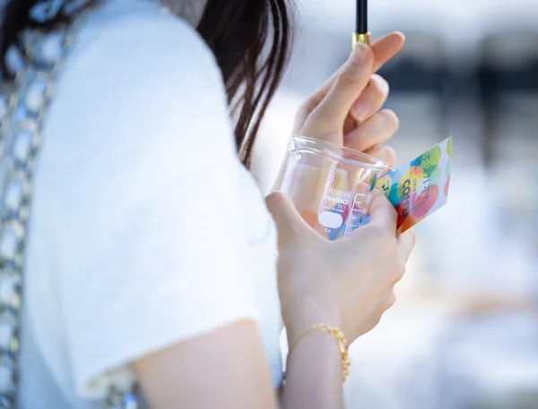 星が丘テラス限定カラーの飲み比べグラス