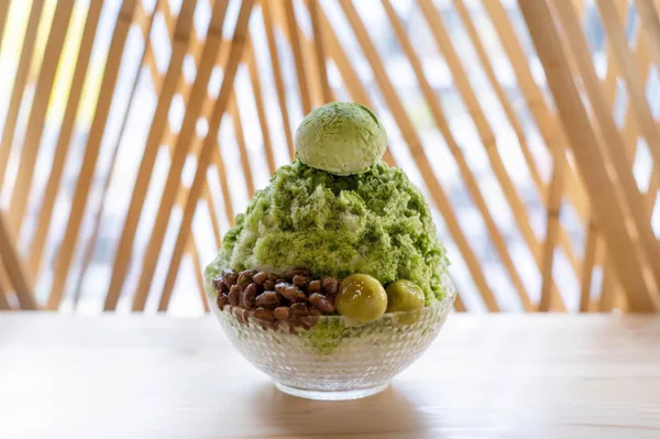 NIWAかき氷 抹茶づくし