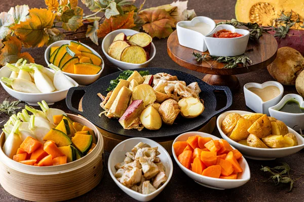 秋のシェフおすすめ野菜バー