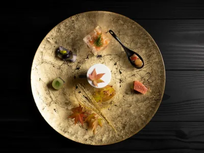 きたの風茶寮の秋膳に掲載された画像