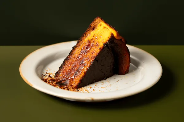 「かぼちゃのバスクチーズケーキ」を紹介する箇所に掲載された画像