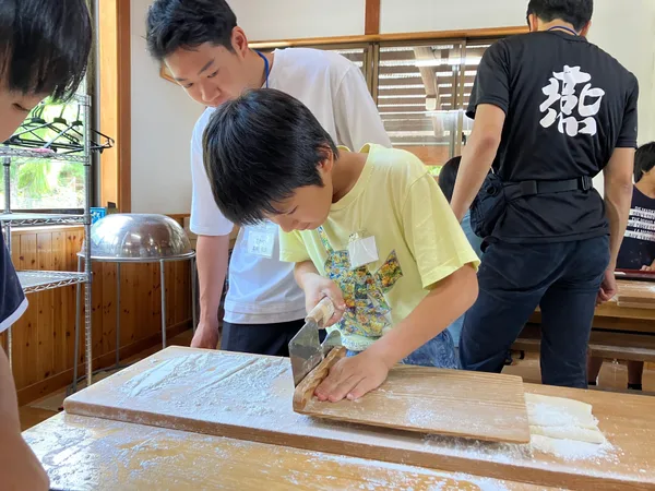 秋の1dayキャンプ、9月20日に横瀬町でうどん作りとぶどう狩りの本文画像1