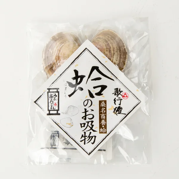 歌行燈「桑名畜養蛤のお吸い物」540円