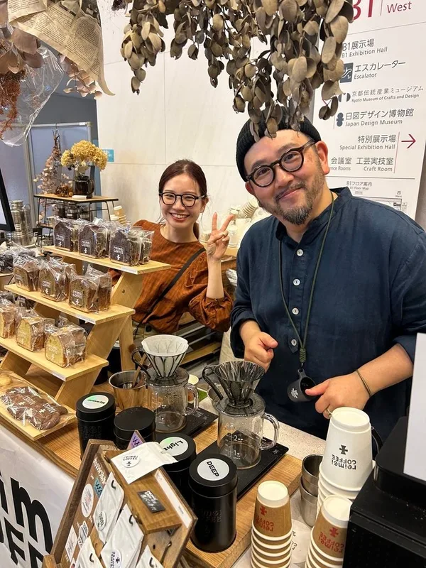 昨年の開催風景。ハンドドリップコーヒーの出店を紹介する節に掲載された画像