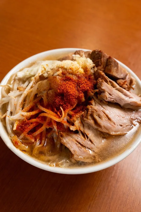 豚増しのラーメン