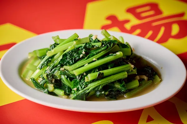 青菜炒め