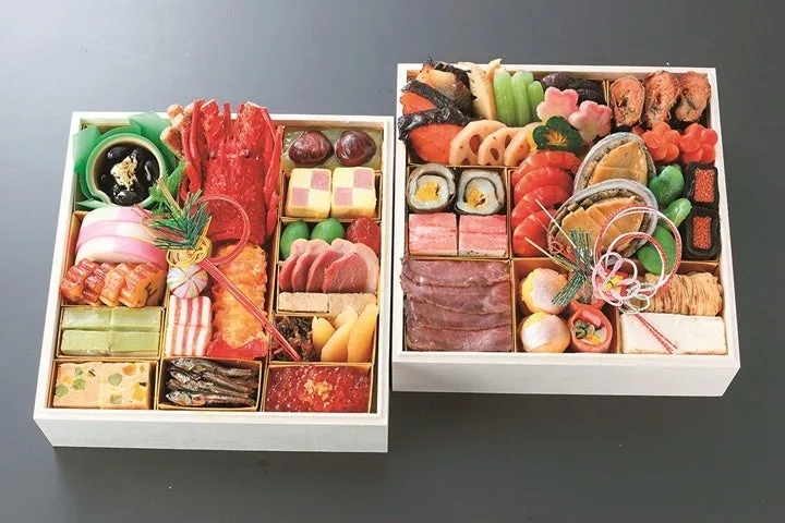 明治記念館の「おせち」の告知に掲載された画像
