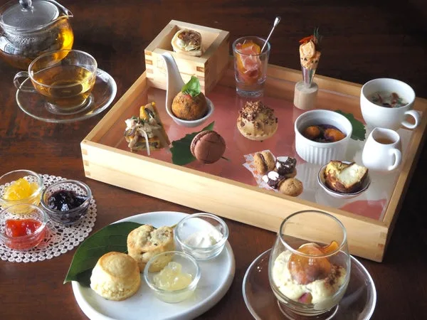 メルキュール京都ステーションの秋アフタヌーンティーのスイーツ