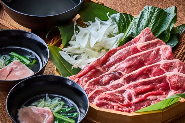 東京野菜と仔羊のしゃぶしゃぶを紹介する節に掲載された画像