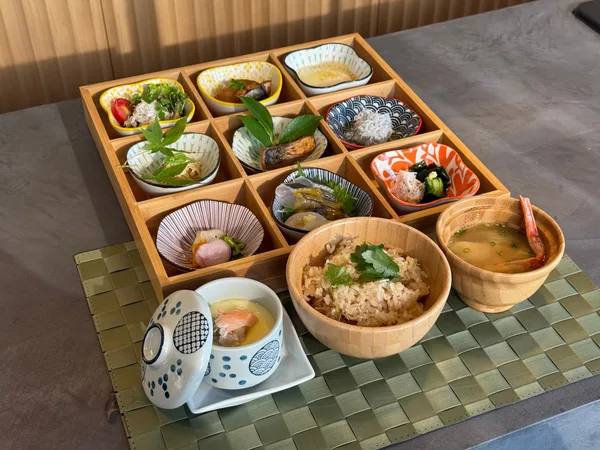 カニ朝食