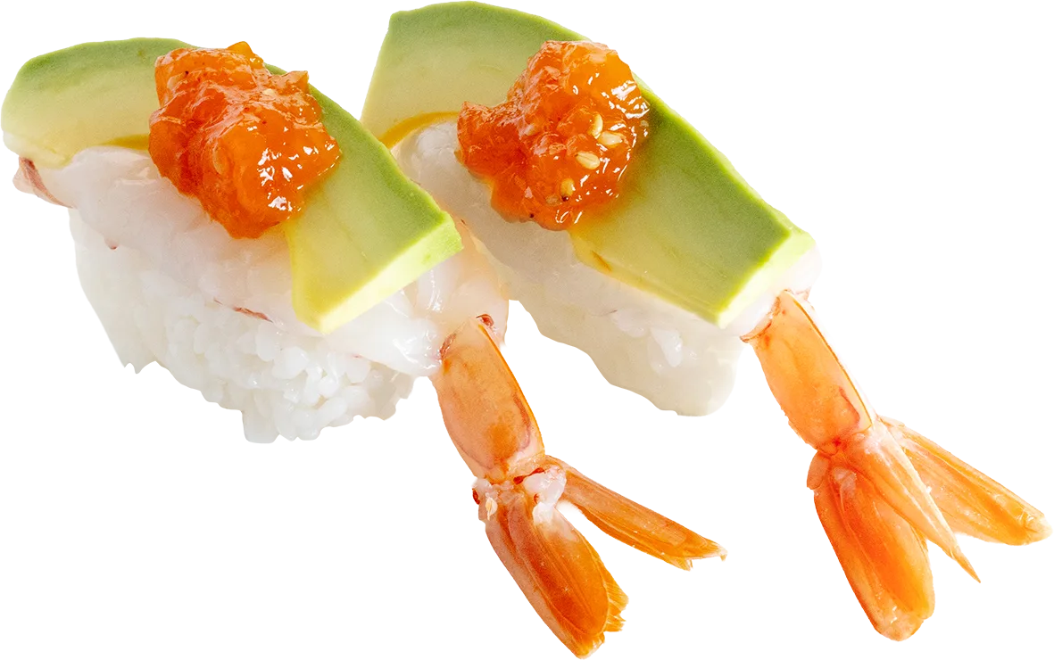 海老アボカド ポキジュレのせ