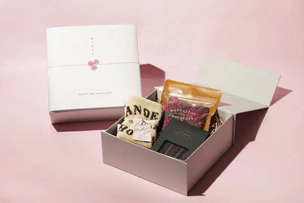 ダンデライオン・チョコレートの母の日ギフトボックスに掲載された画像