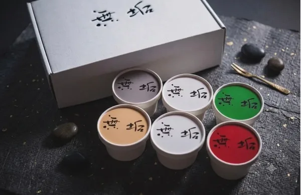 無垢MUKUの5種類のアイス