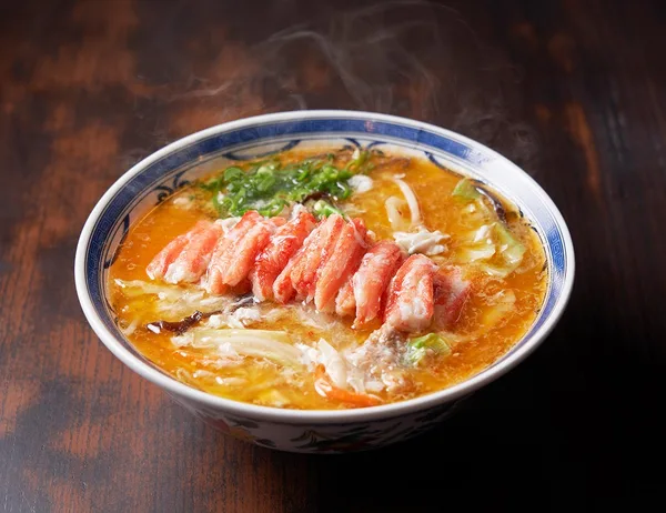 <けやき>蟹入り北の贅沢拉麺(1杯)2,301円