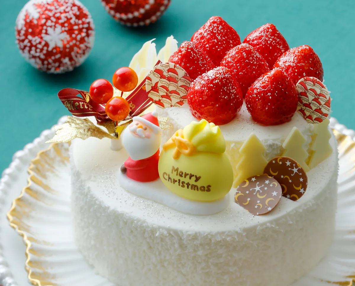 ホテル日航大阪のクリスマスケーキの紹介に掲載された画像