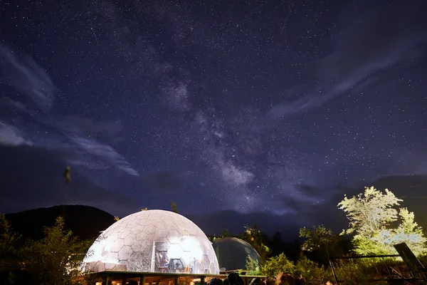 天気の良い日の星空