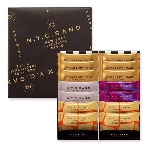 N.Y.マロンカシスキャラメルサンド8個入