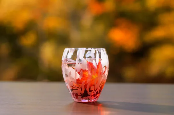 奥入瀬渓流ホテルの紅葉ドリンク