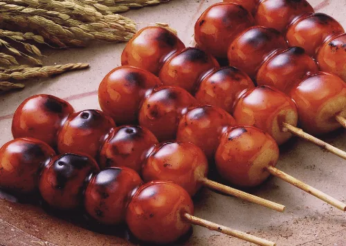 焼きたてみたらし団子「5本」を紹介する節に掲載された画像