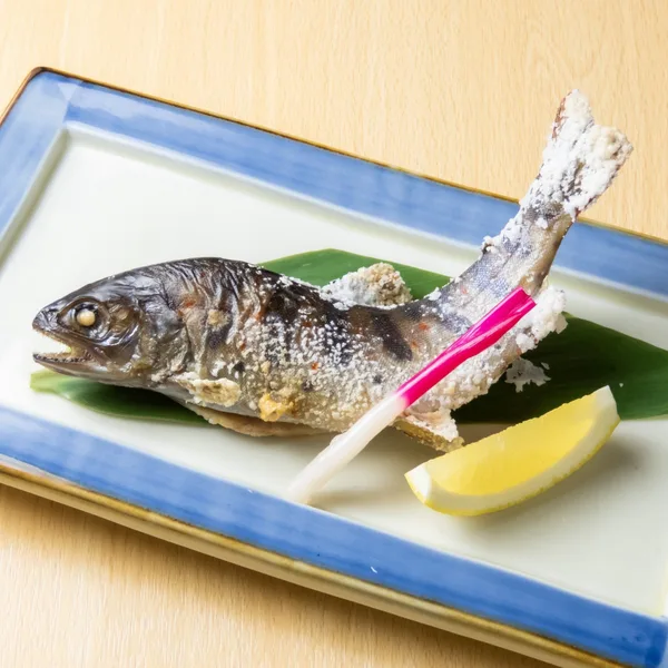 岡山で育った川魚の料理