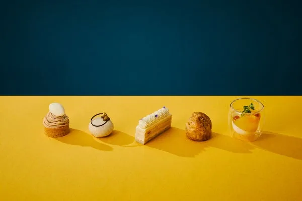 栗のパフェを含むアフタヌーンティーイメージ