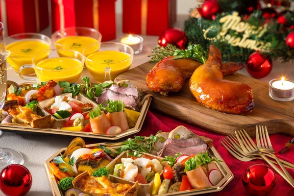 クリスマスパーティセットの紹介に掲載された画像