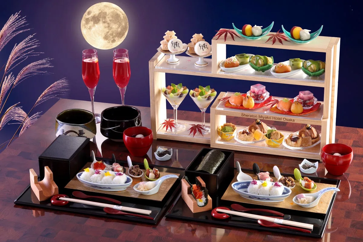 シェラトン都ホテル大阪のNight 和sweets 秋バージョン