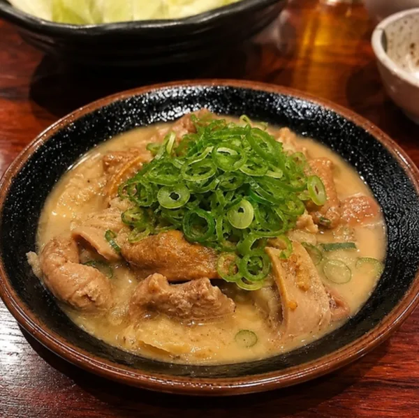 名物のどて焼き 330円(税込)