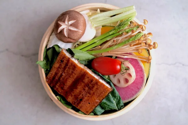 せいろ蒸し：鰻