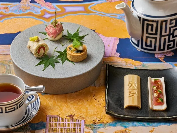 たねやコラボのアフタヌーンティーセイボリー